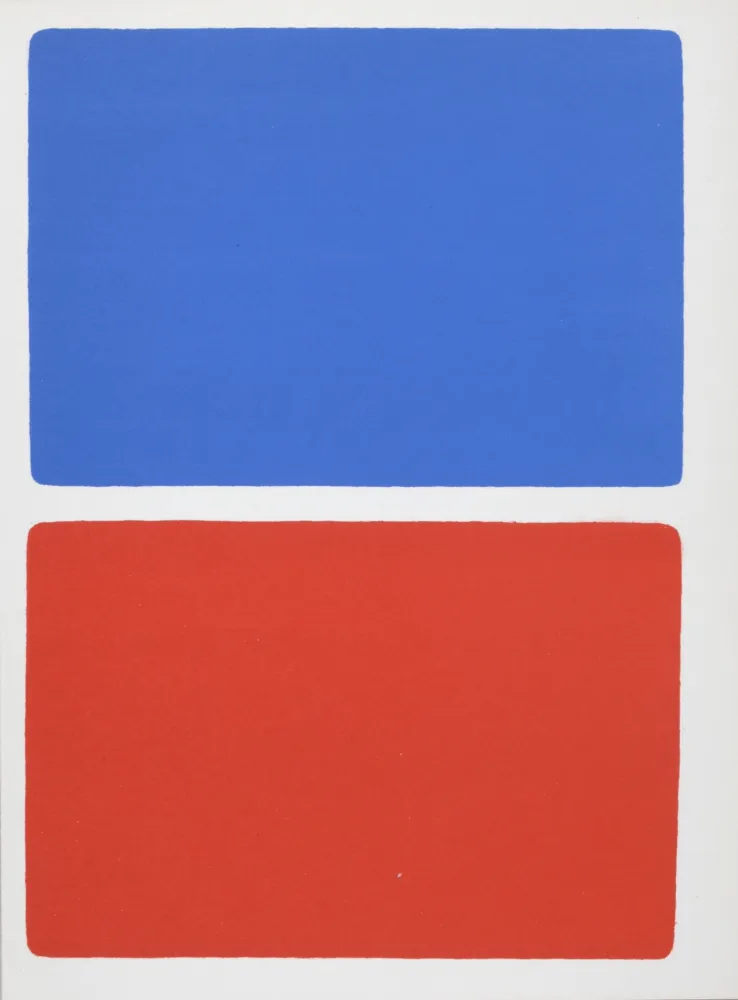 Литография Kelly - Composition, 1966