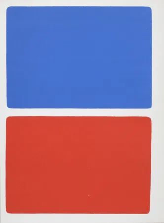 Литография Kelly - Composition, 1966