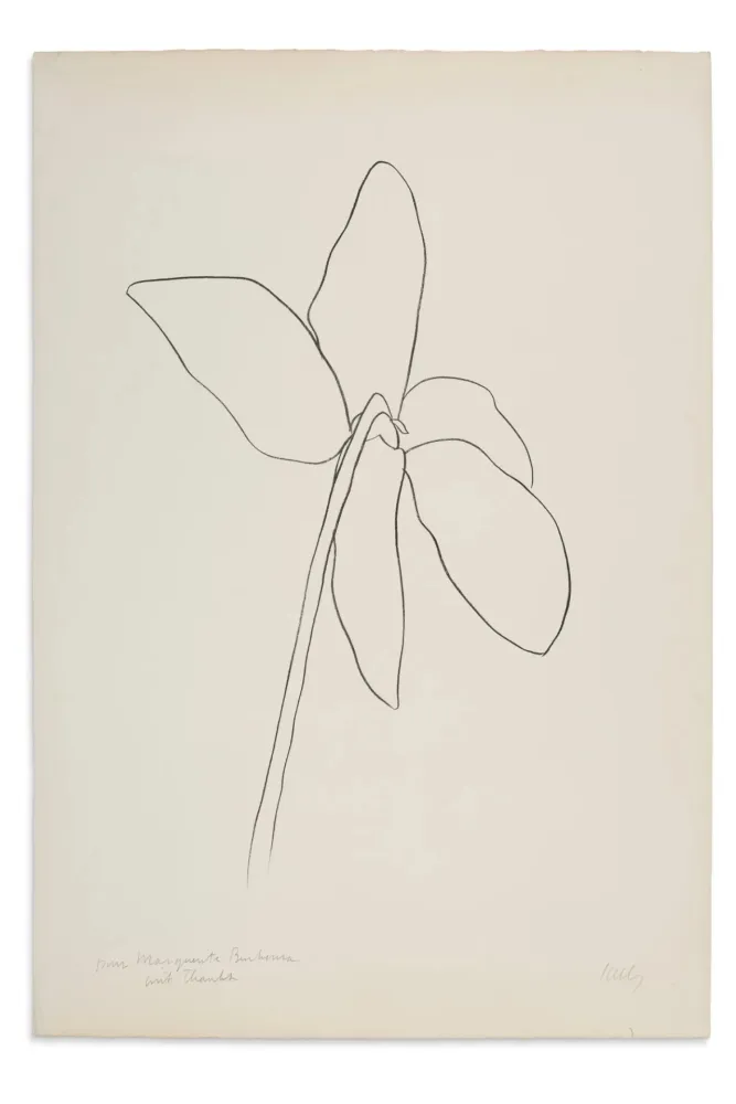 Литография Kelly - Cyclamen IV, 1964-1965