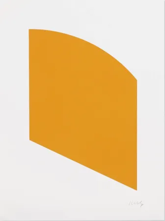 Литография Kelly - Orange (Curve)