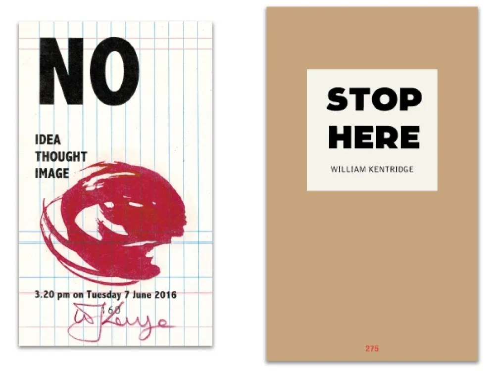 Иллюстрированная Книга Kentridge - L'art en écrit