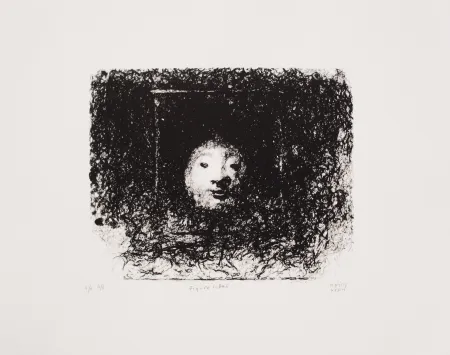 Литография Kern - Figure libre