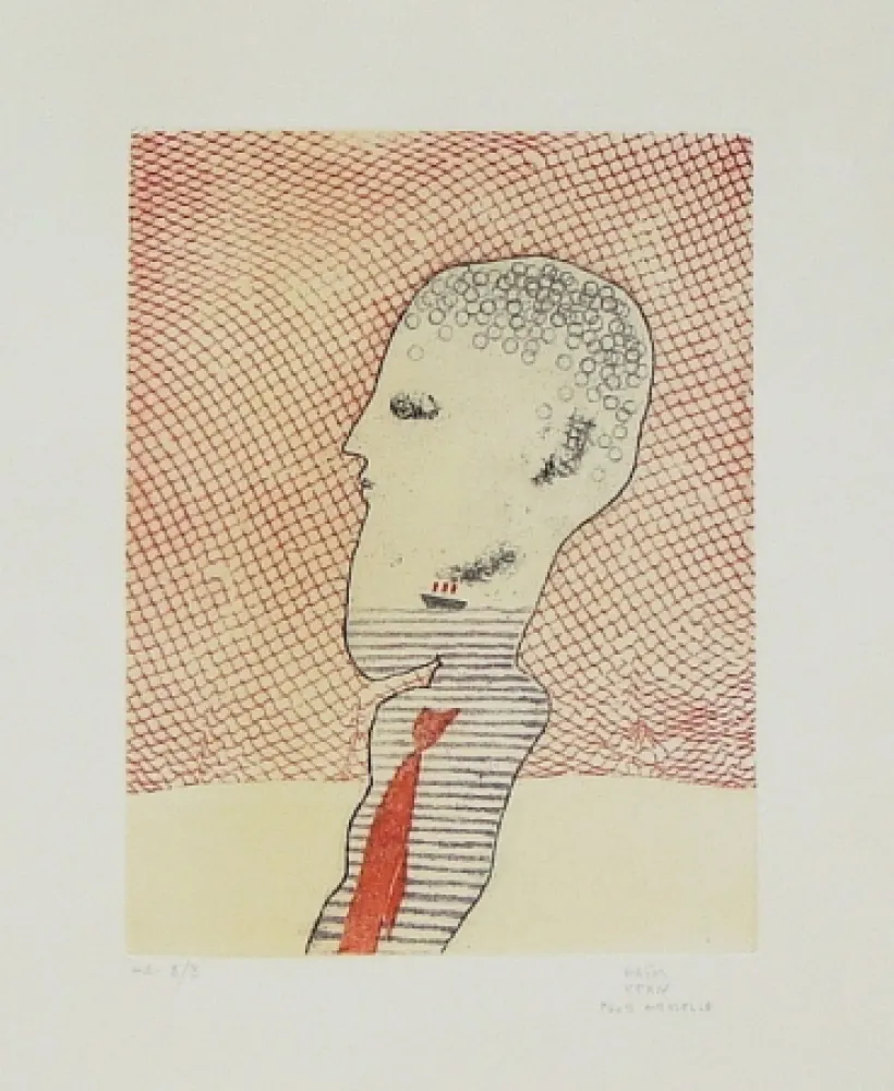 Офорт И Аквитанта Kern - J'ai bu la mer