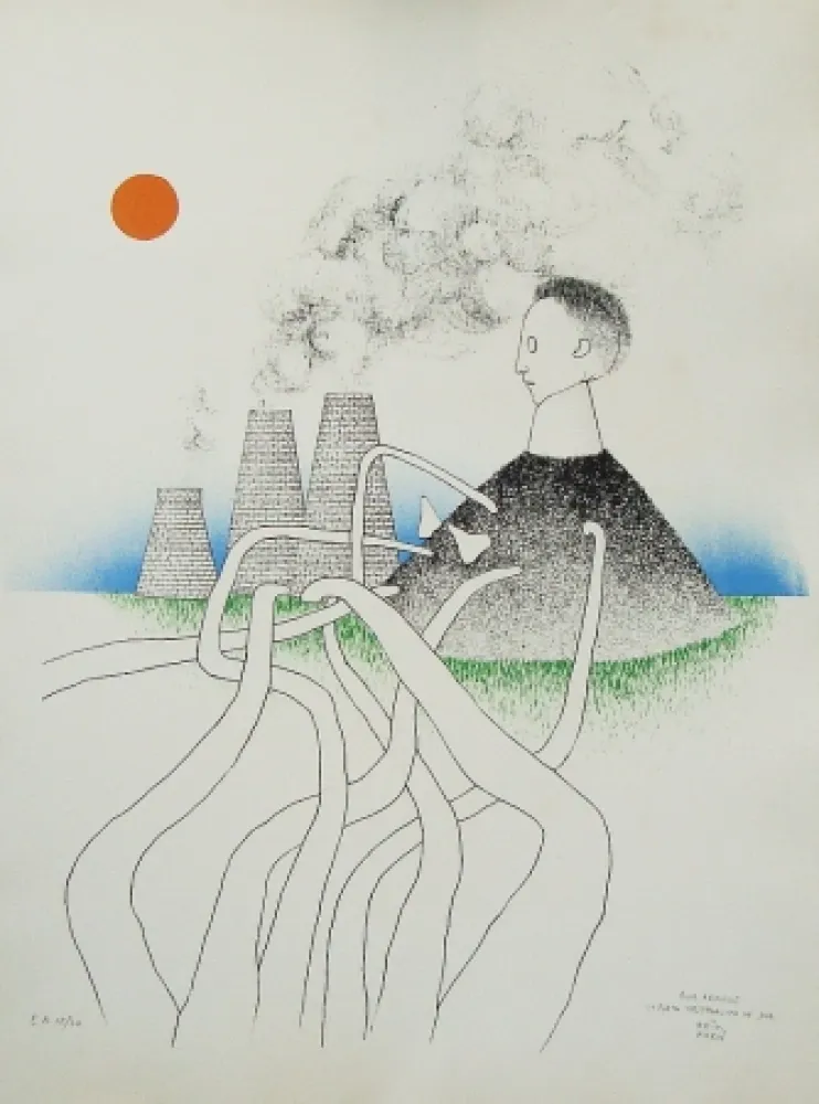 Литография Kern - La porta westphalica de jour