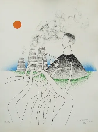 Литография Kern - La porta westphalica de jour