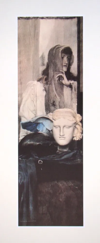 Гашение Khnopff - Une aile bleue, 1894