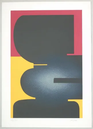 Литография Kijno - Composition