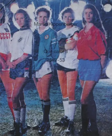 Иллюстрированная Книга Kippenberger - Martin Kippenberger, que calor II, 25-2-53 Catalogue raisonne Affiches