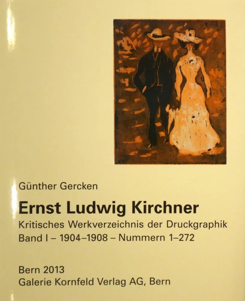 Иллюстрированная Книга Kirchner - Ernst Ludwig Kirchner. Kritisches Werkverzeichnis der Druckgraphik. Band I / Band II. 