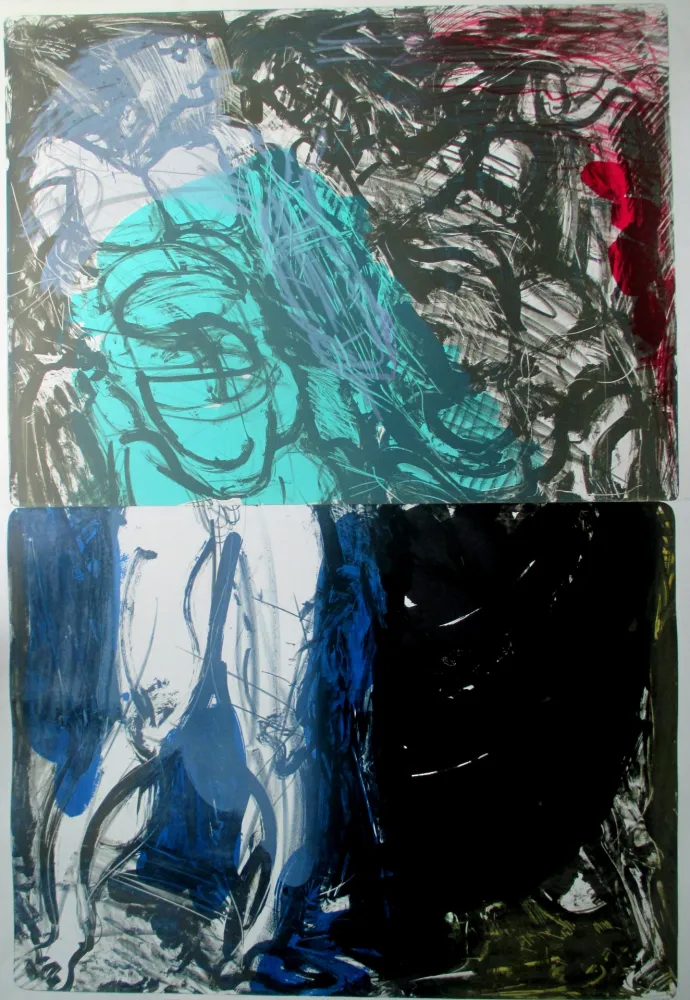 Литография Kirkeby - Den Danske Radeerforening