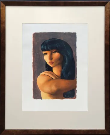 Литография Kisling - La nouvelle Esméralda (The New Esmeralda)
