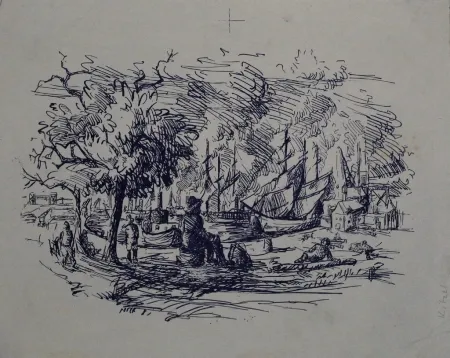 Литография Kitzel - Port
