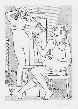 Гравюра Klapheck - Atelier