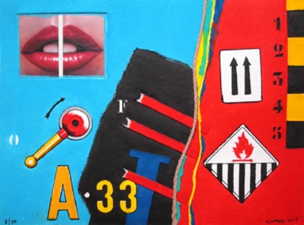 Нет Никаких Технических Klasen - A 33 - Aquagravure de Peter KLASEN