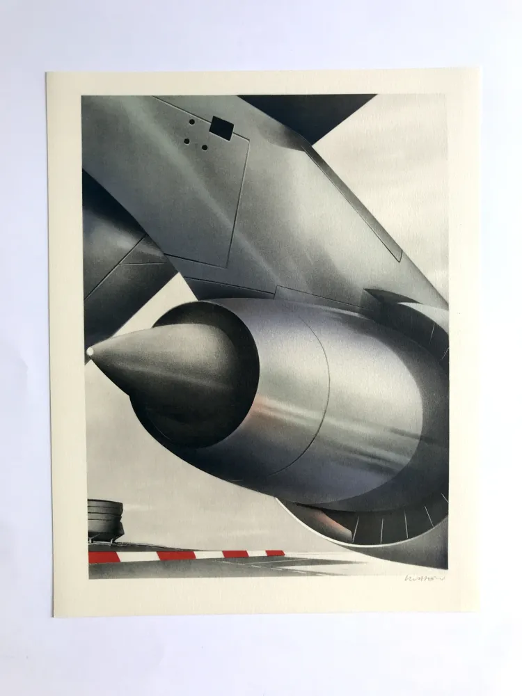 Литография Klasen - Aérodrome (L'Air II)