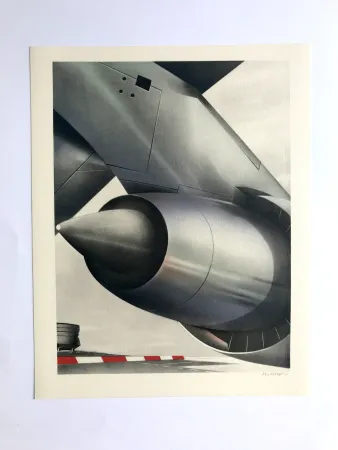 Литография Klasen - Aérodrome (L'Air II)