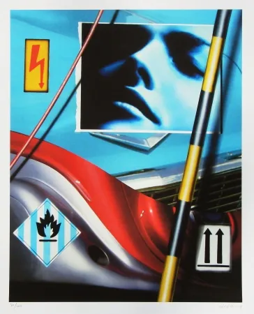 Сериграфия Klasen - Cars and Girls