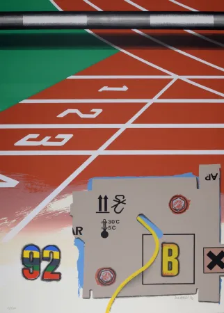 Сериграфия Klasen - Composition