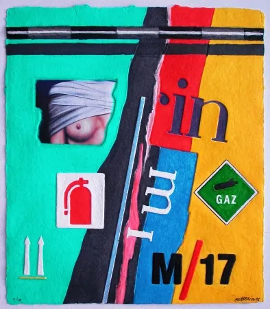 Гравюра Klasen - GAZ - Aquagravure de PETER KLASEN