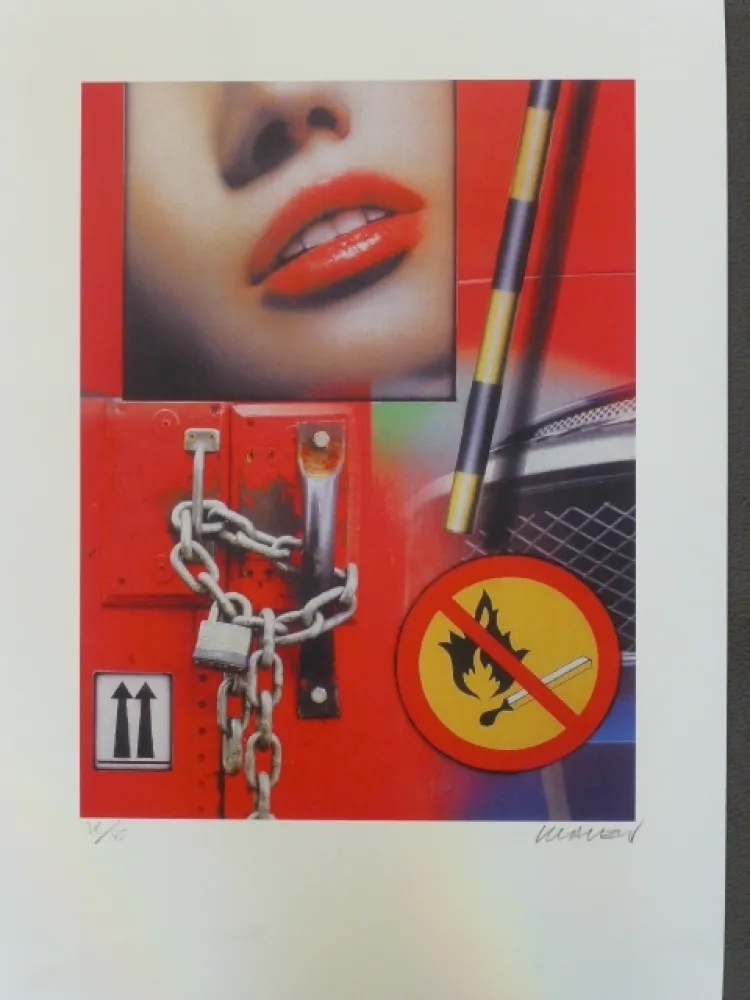 Цифровой Эстамп Klasen - Inflammable 