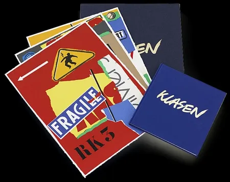 Сериграфия Klasen - Klasen devant le miroir de notre monde