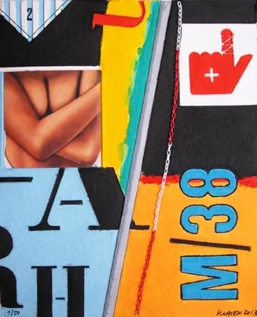 Нет Никаких Технических Klasen - M 38 - Aquagravure de Peter KLASEN