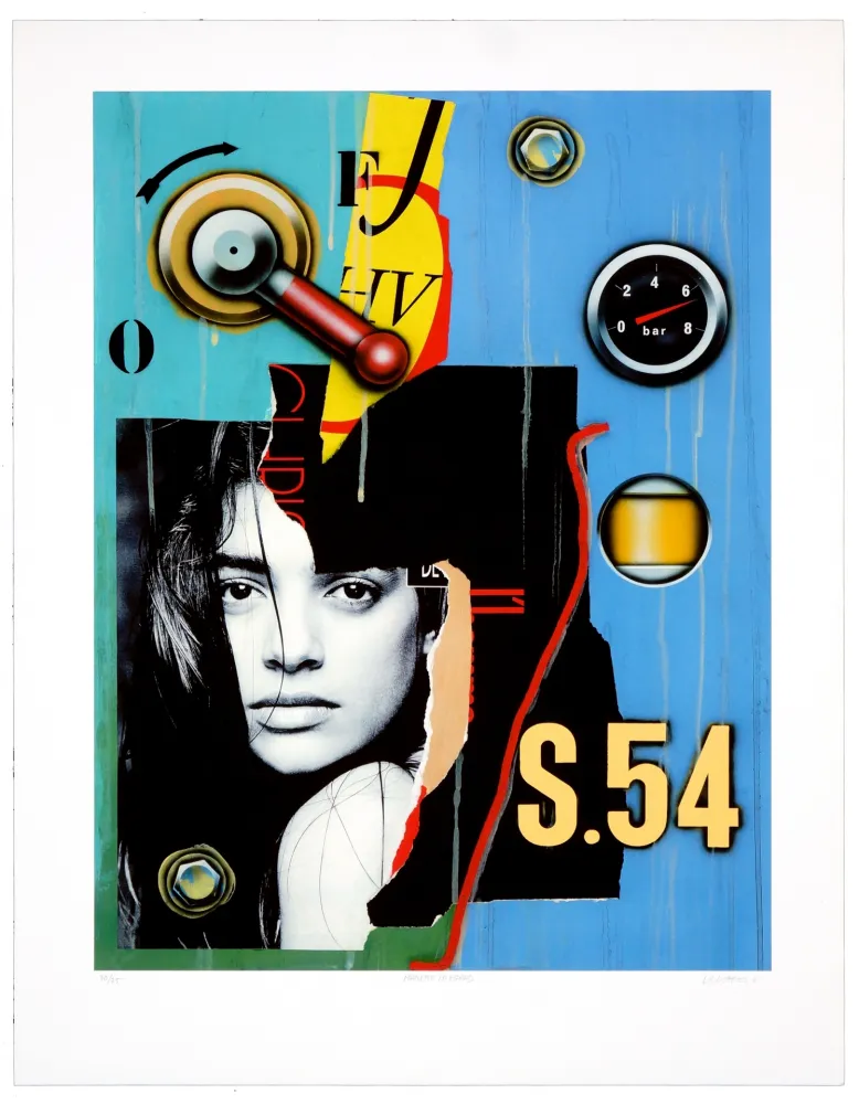 Цифровой Эстамп Klasen - Manette/regard/S.54