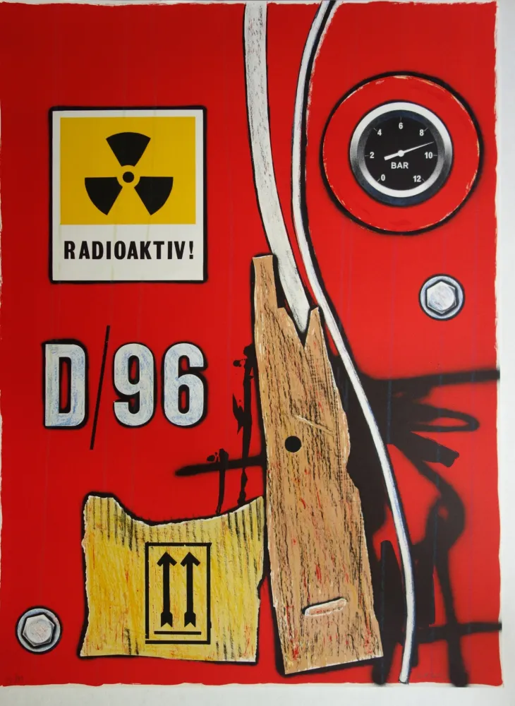 Литография Klasen - Restricted Area