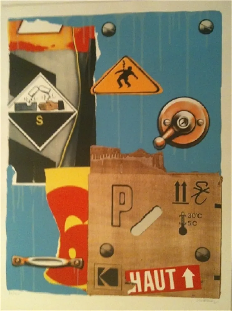 Литография Klasen - Sans titre