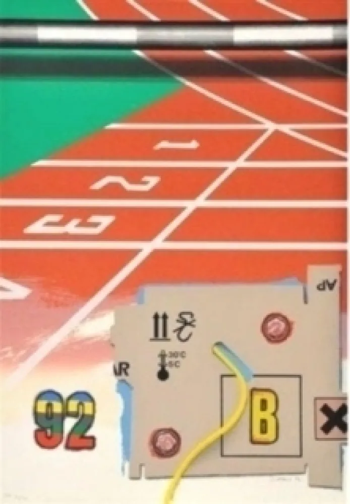 Литография Klasen - Sans titre