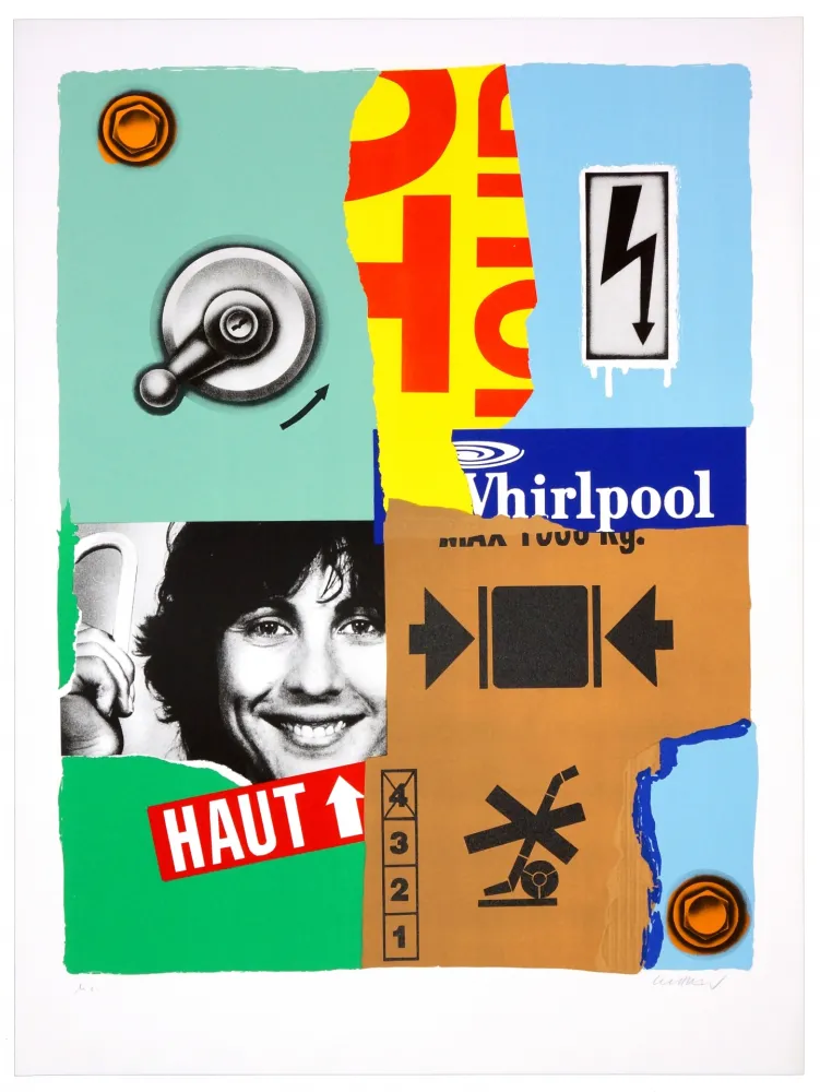 Литография Klasen - Sans titre