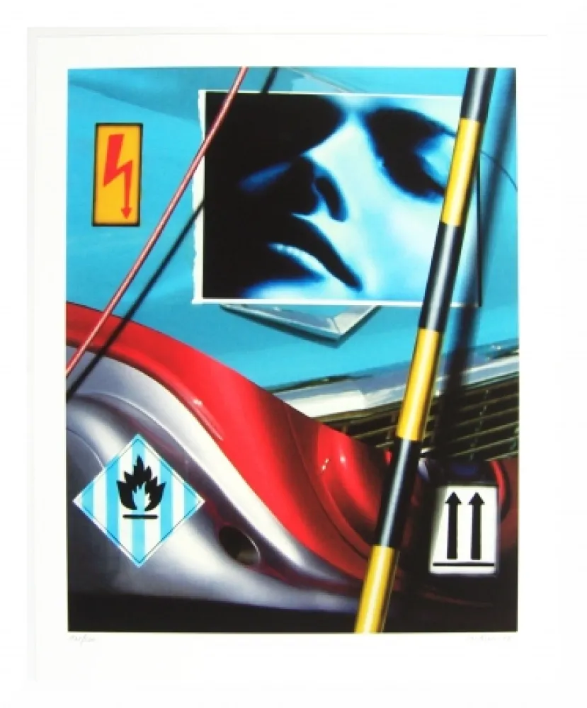 Литография Klasen - Visage