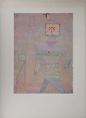 Литография Klee - Personnage heureux