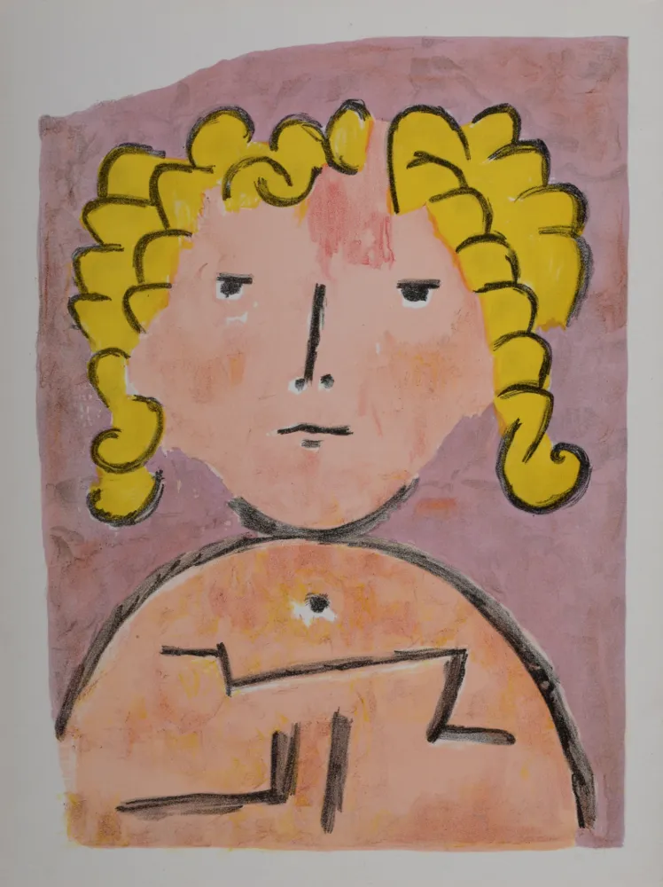 Литография Klee - Portrait, 1939
