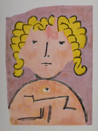 Литография Klee - Portrait, 1939