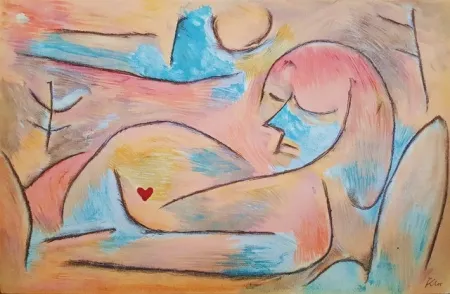 Литография Klee - Sommeil d'hiver (Winter)