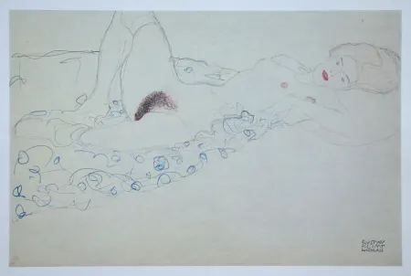 Гашение Klimt (After) - Erotische Zeichnung