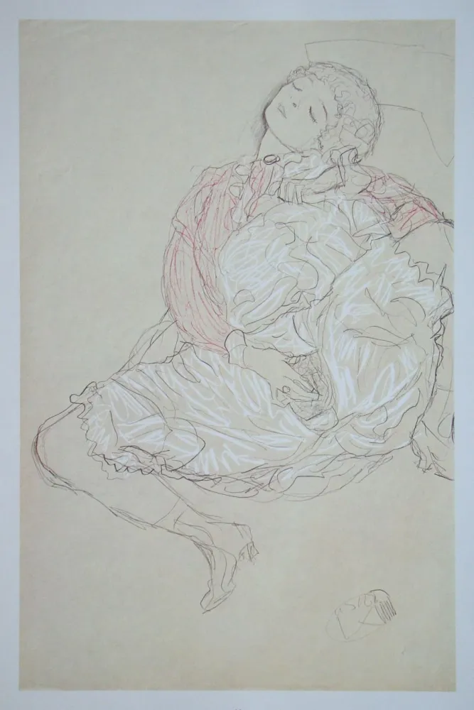 Гашение Klimt (After) - Erotische Zeichnung