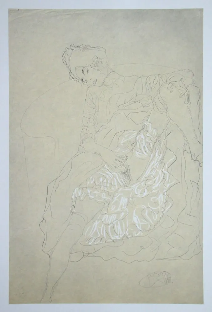 Гашение Klimt (After) - Erotische Zeichnung