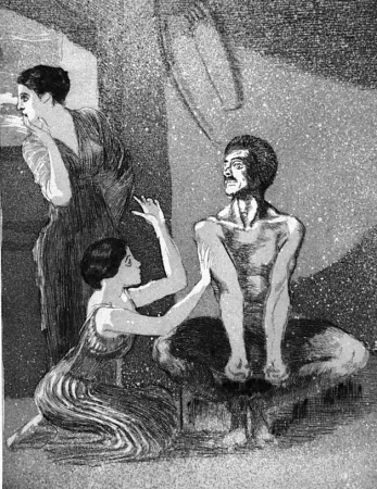 Офорт И Аквитанта Klinger - La ragazza e il tiratore