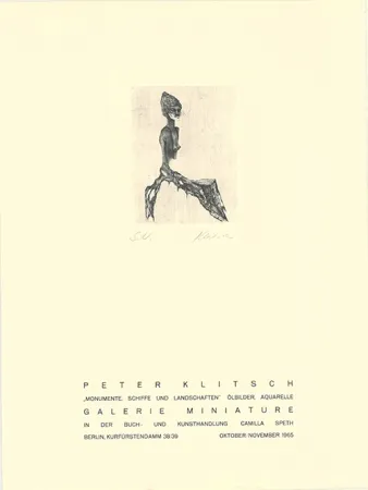 Гравюра Klitsch - Monumente, Schiffe und Landschaften 