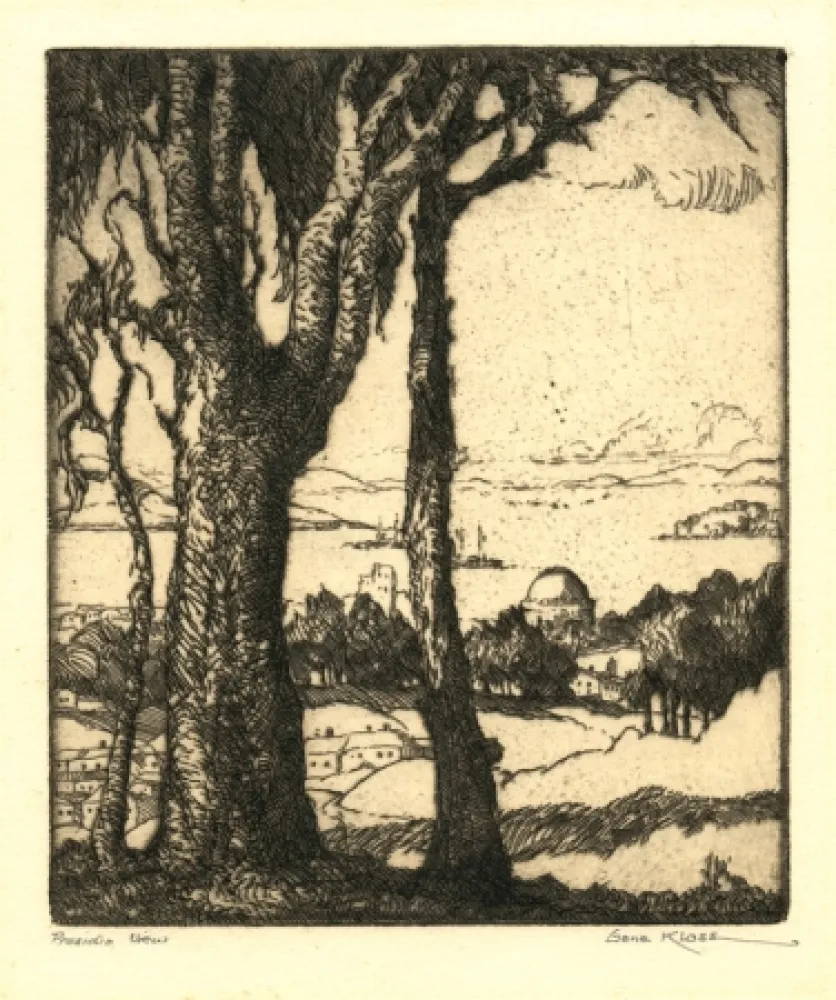 Гравюра Kloss - Presidio View