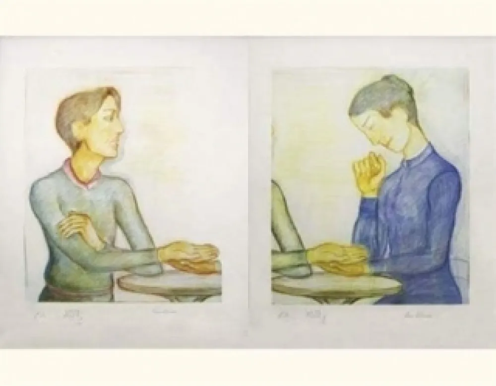 Литография Klossowski - La chiromancienne