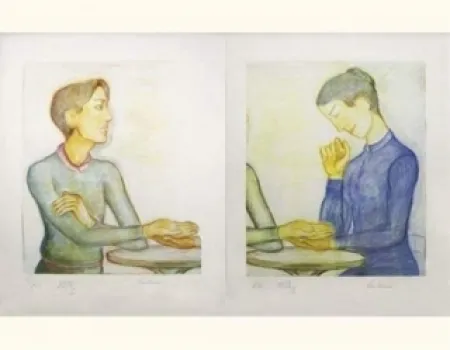 Литография Klossowski - La chiromancienne