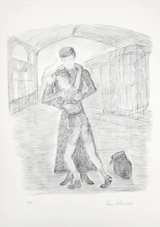 Литография Klossowski - Mère et fils