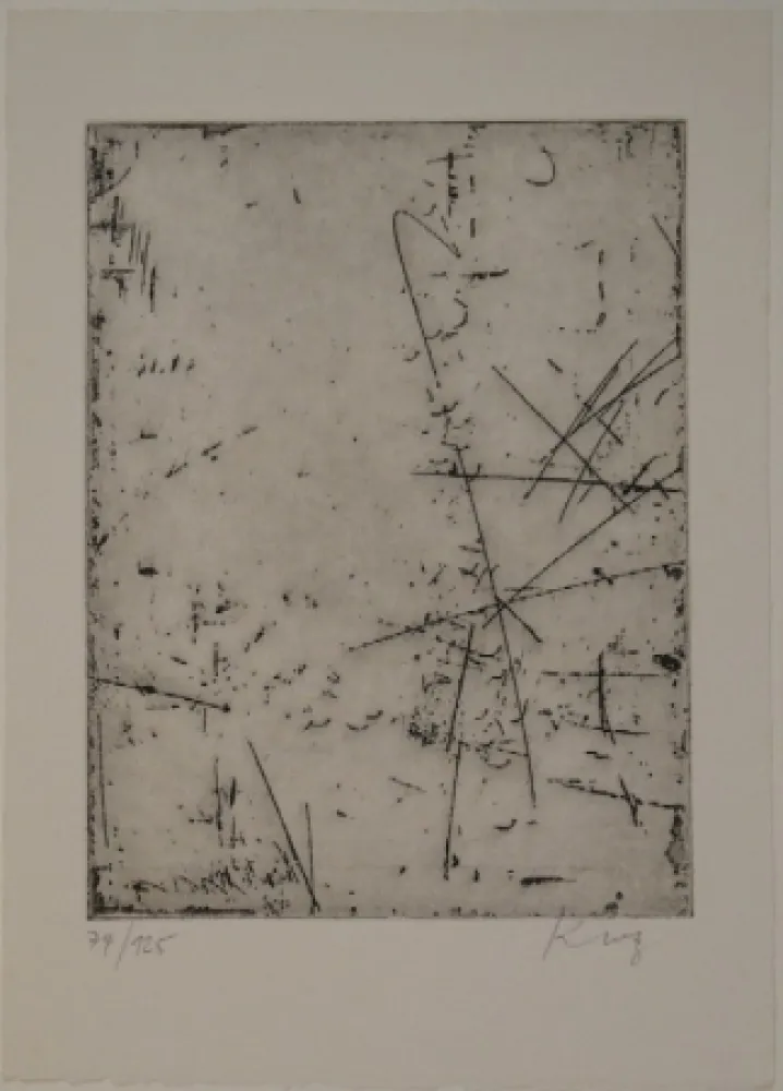 Офорт Klotz - Untitled