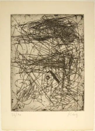 Офорт Klotz - Untitled