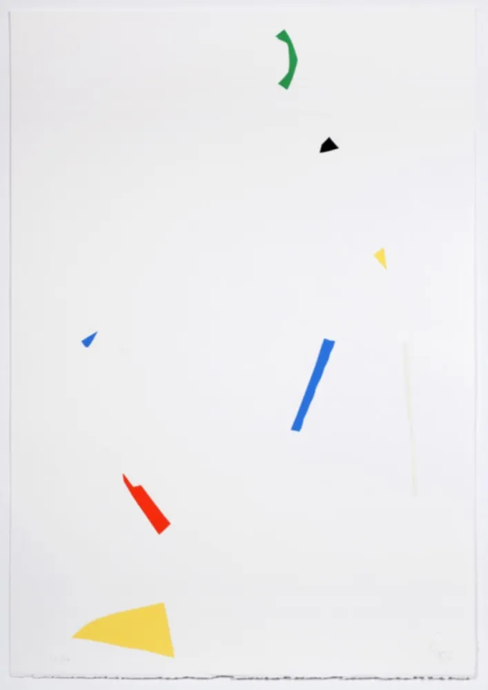 Сериграфия Knoebel - Ohne Titel (3)