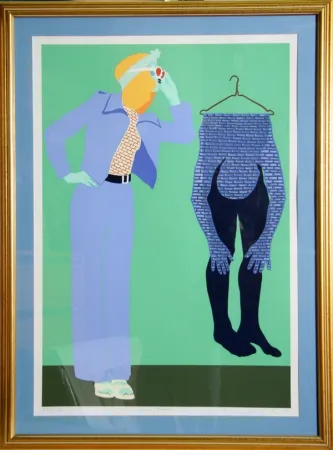 Сериграфия Kogelnik - Ecce Homo