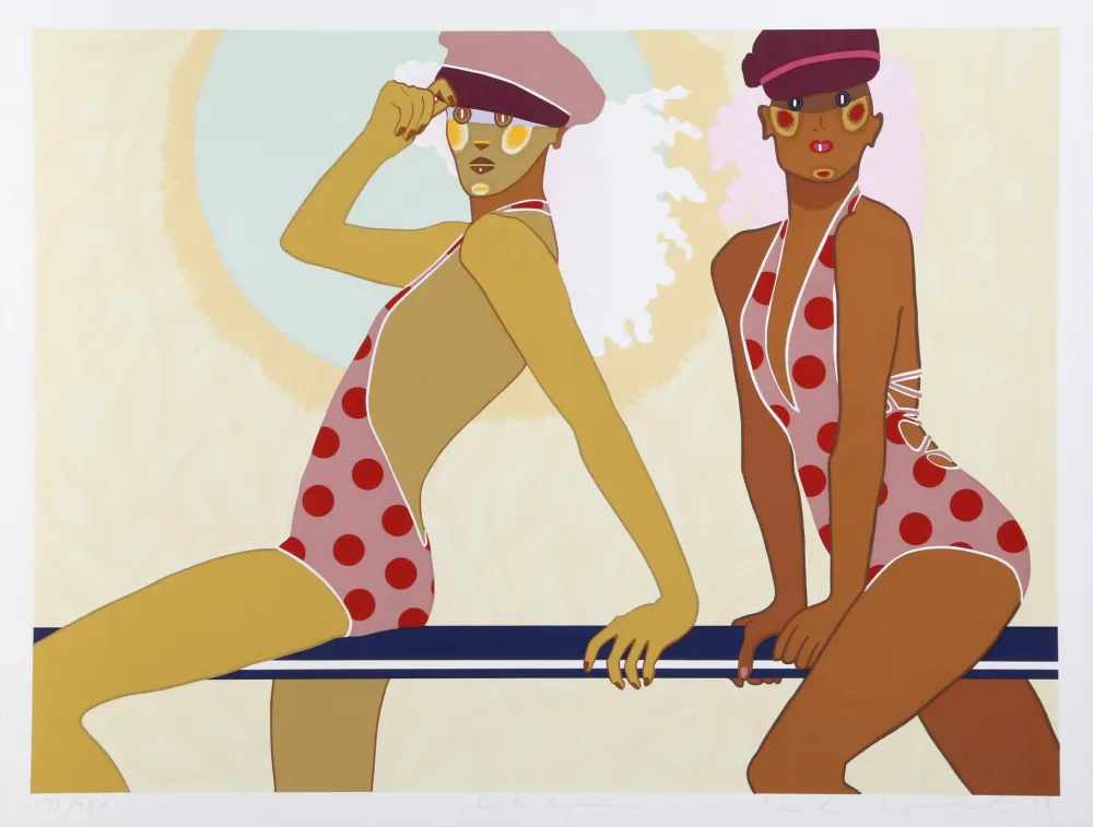 Сериграфия Kogelnik - Look Again